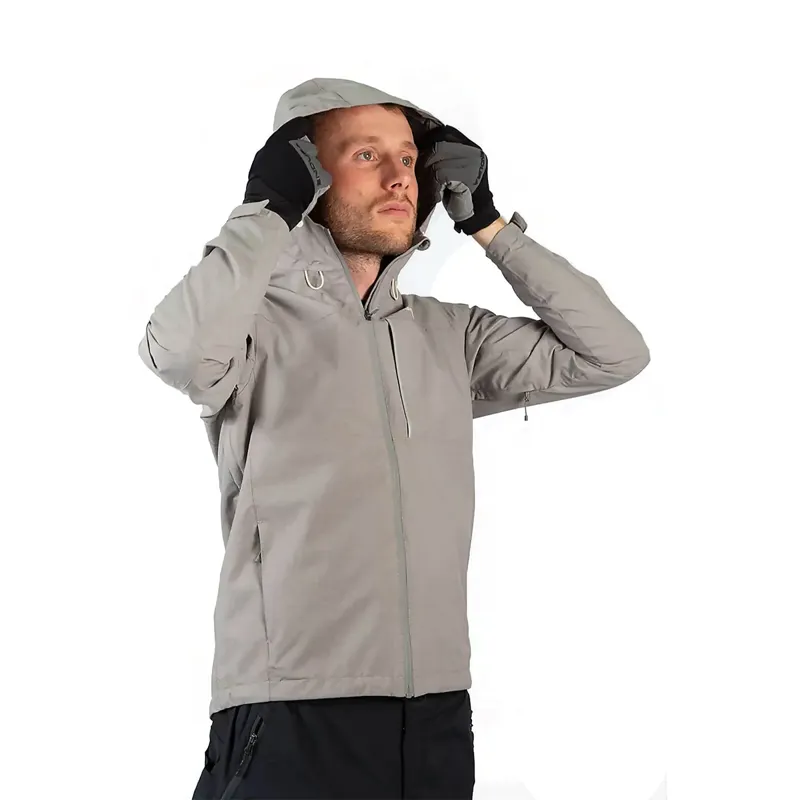 Endura Hummvee Waterproof Hooded Jacket Fossil-3
